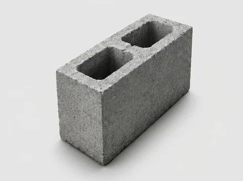 Bloco de concreto de vedação